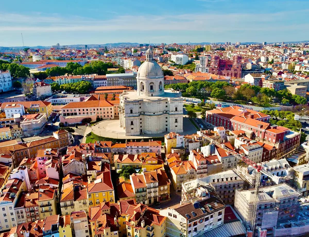 The Lisbon Pantheon in Alfama.