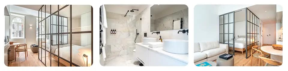 Collection of pictures from the apartment with short-term rental licence.