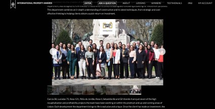 Portugal Homes – A 5-star award winning company in the heart of Lisbon