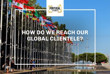 How does Portugal Homes reach global clientele?