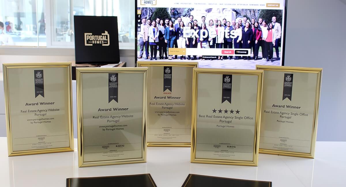 Portugal Homes foi distinguido com o 5 Star European Property Award