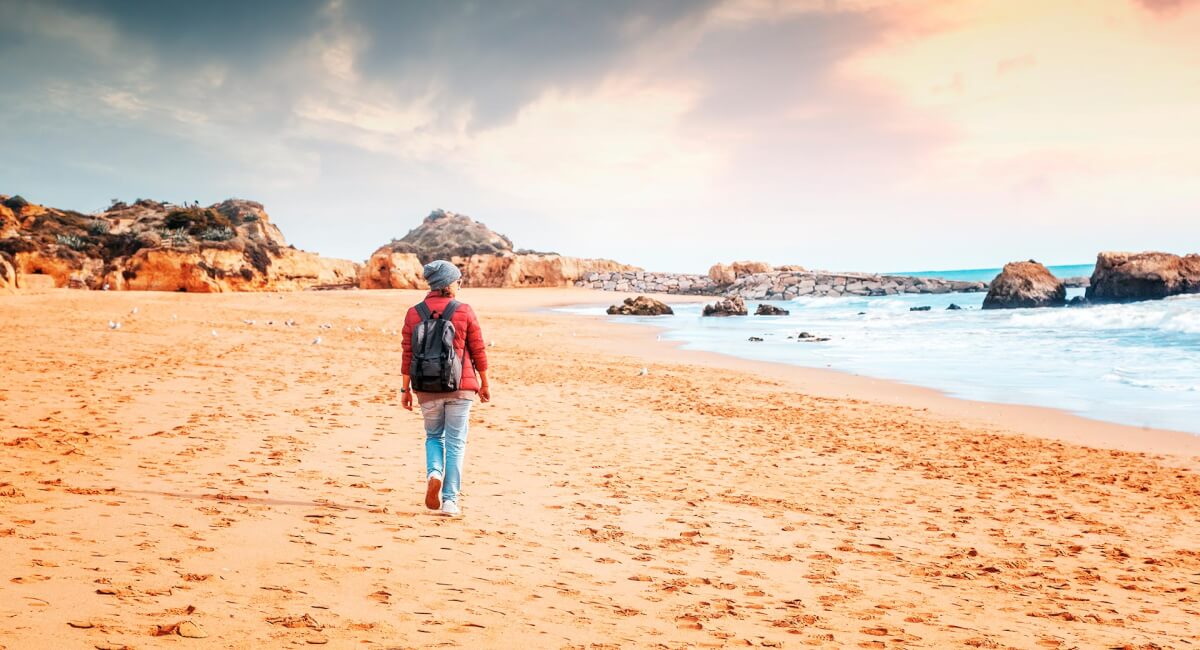 The Winter in Portugal: Mild sunny weather & Blue skies