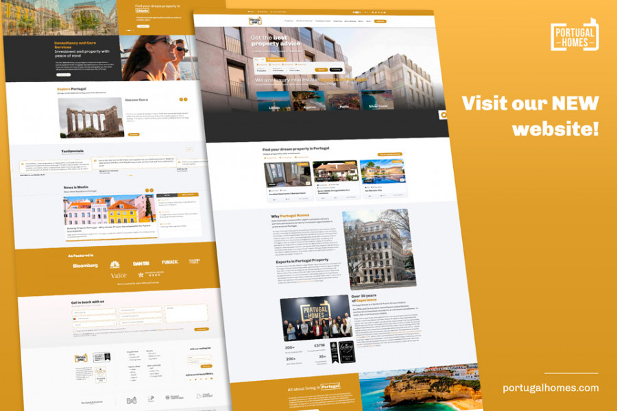 Introducing Portugal Homes New Website: Simplifying Your Real Estate Experience