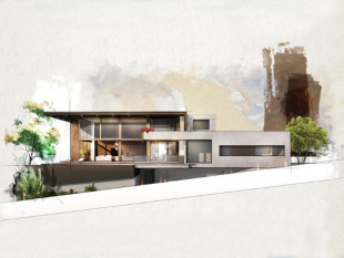 Land with sea view and approved project, Property for sale in BL739