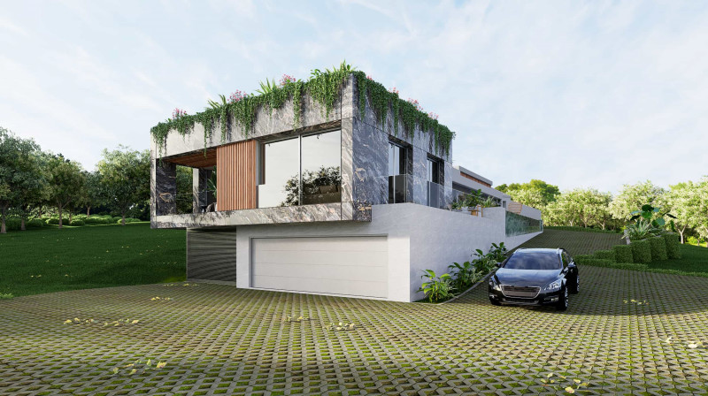 Prime land with Approved Project for Luxury Villa, Property for sale in PW3742