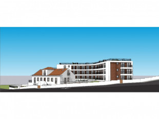 Land in Nazaré with approved project for 2 houses and 15 apartments, Property for sale in BL998