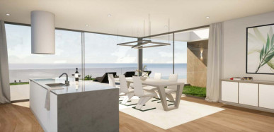 Villa V3+1 single storey, in a minimalist style, at Prazeres, Calheta, Madeira Island, Property for sale in PP173319