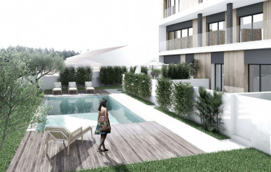 Brand New First Floor 2 Bedroom Apartment With Pool In Almancil, Property for sale in PP173508