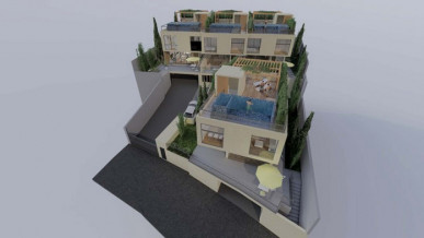 Land in Achada with Approved Project for 4 Houses, Property for sale in PP175433