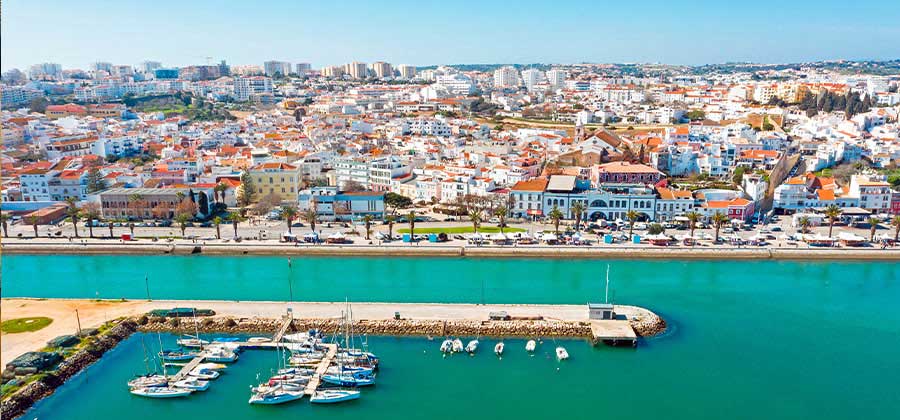 Lagos in Portugal offers many summertime housing options 