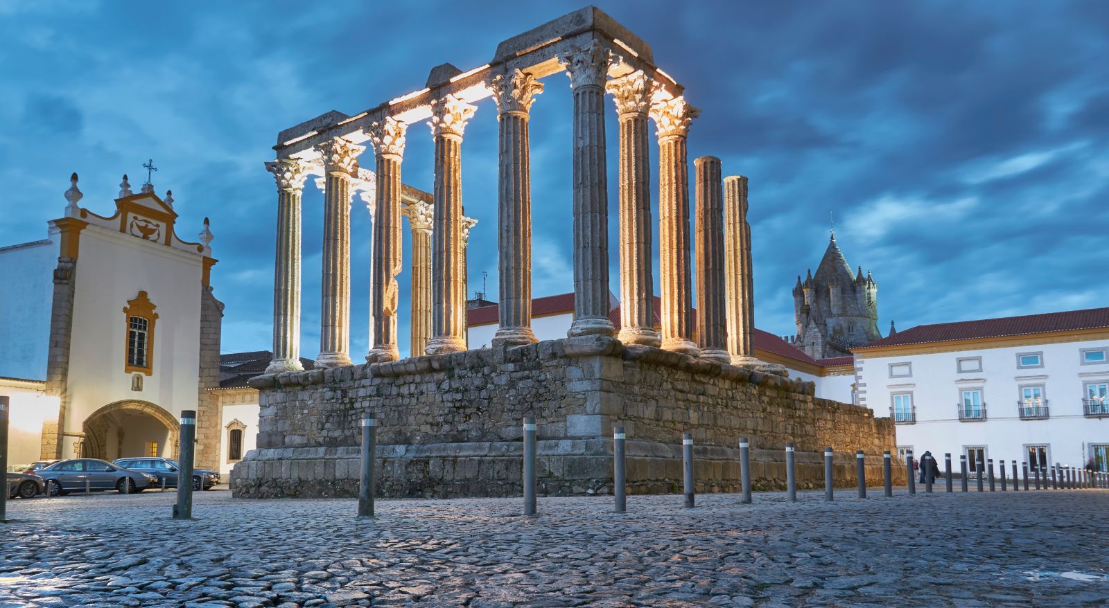 Historical part of Évora town.