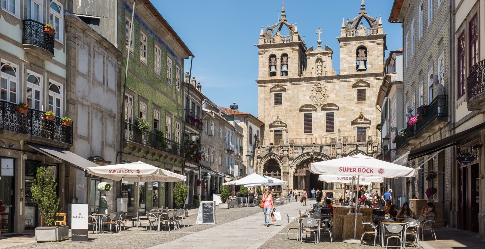 City centre of Braga.