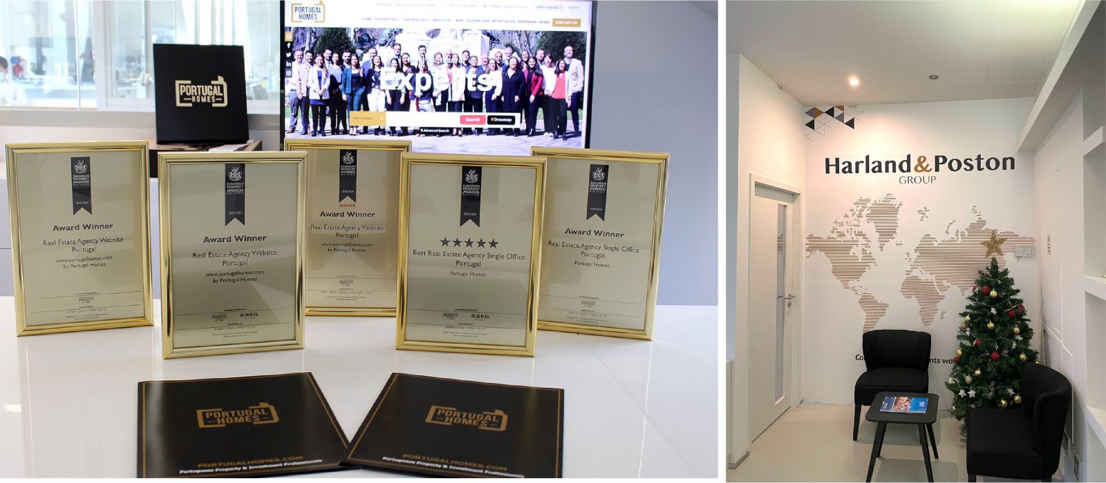 Awards won by Portugal Homes.