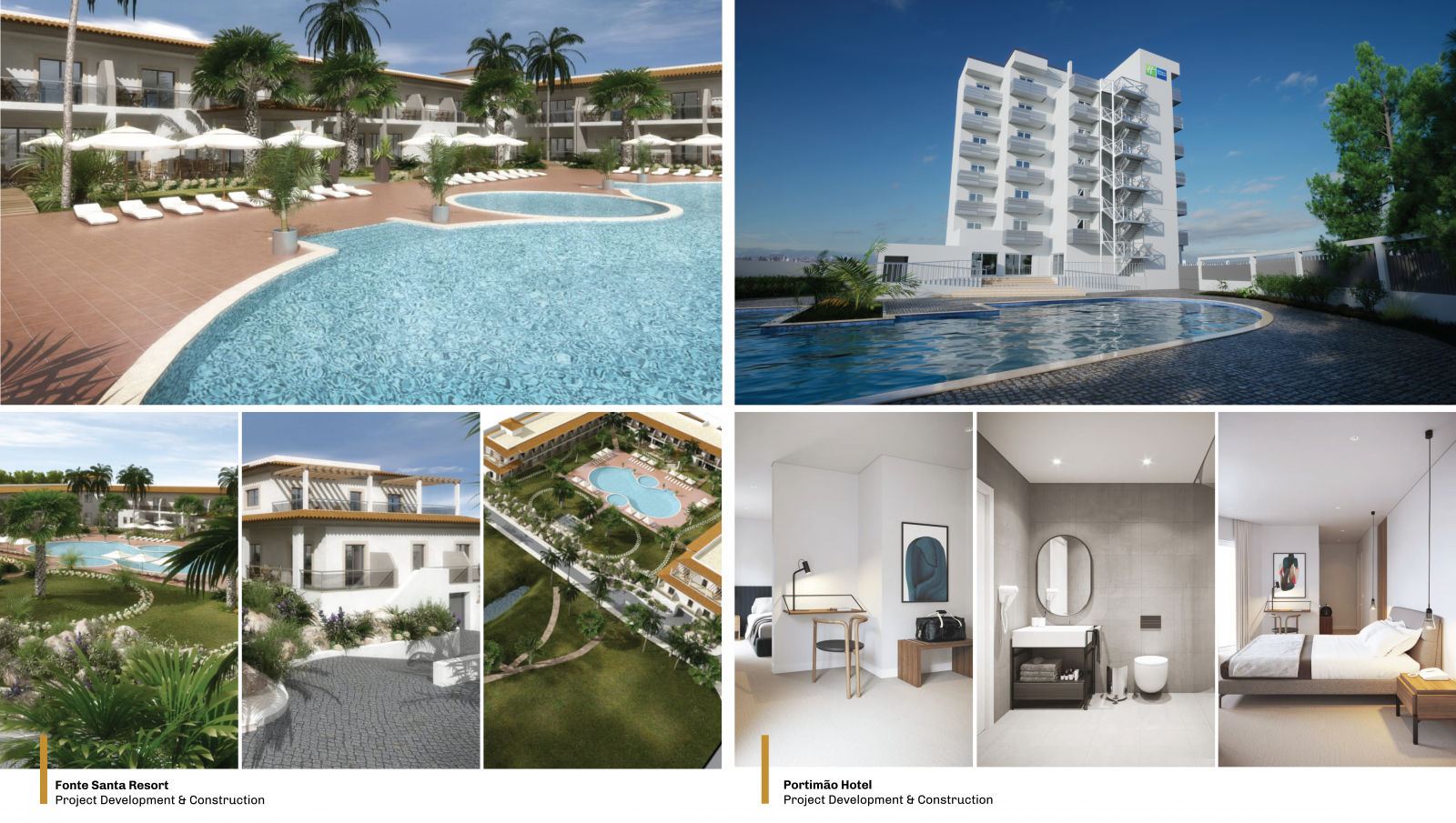 Fonte Santa Resort & Portimão Hotel are Portugal Homes developments.