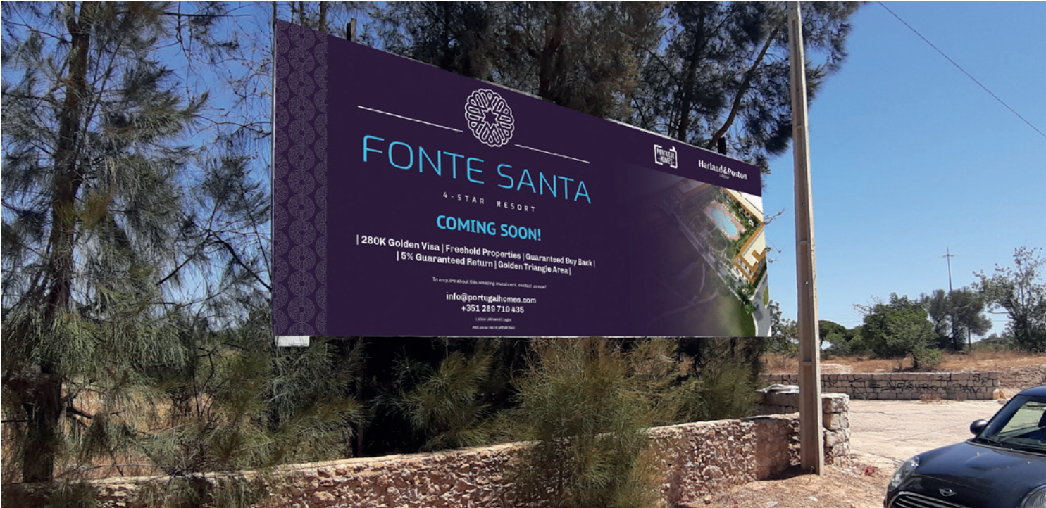 Fonte Santa Resort Billboard Portugal Homes Algarve