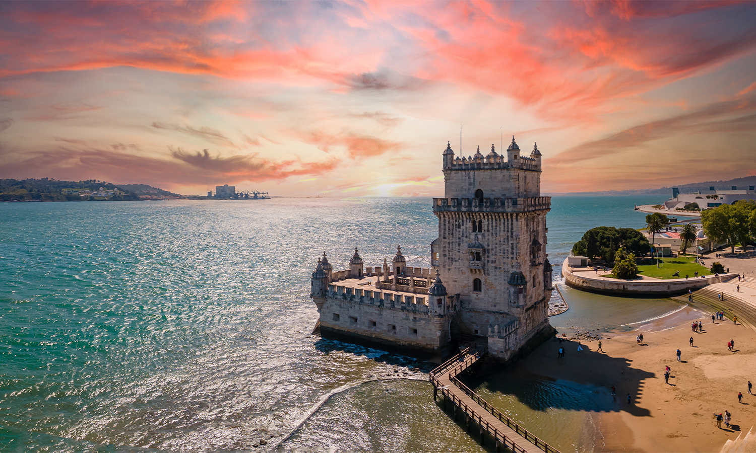 Golden hour in Lisbon - Thinking of moving to Portugal?