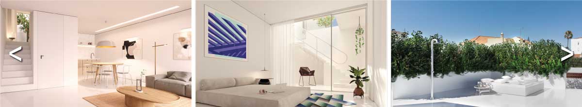 Interior of Lagoa Gardens Development