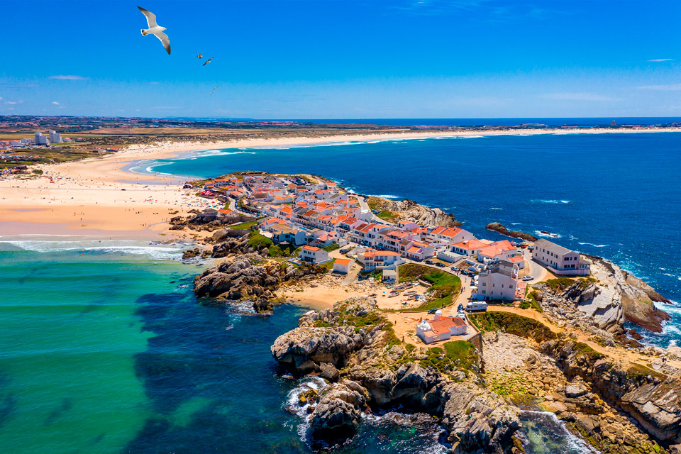 Baleal Island in Portugal.