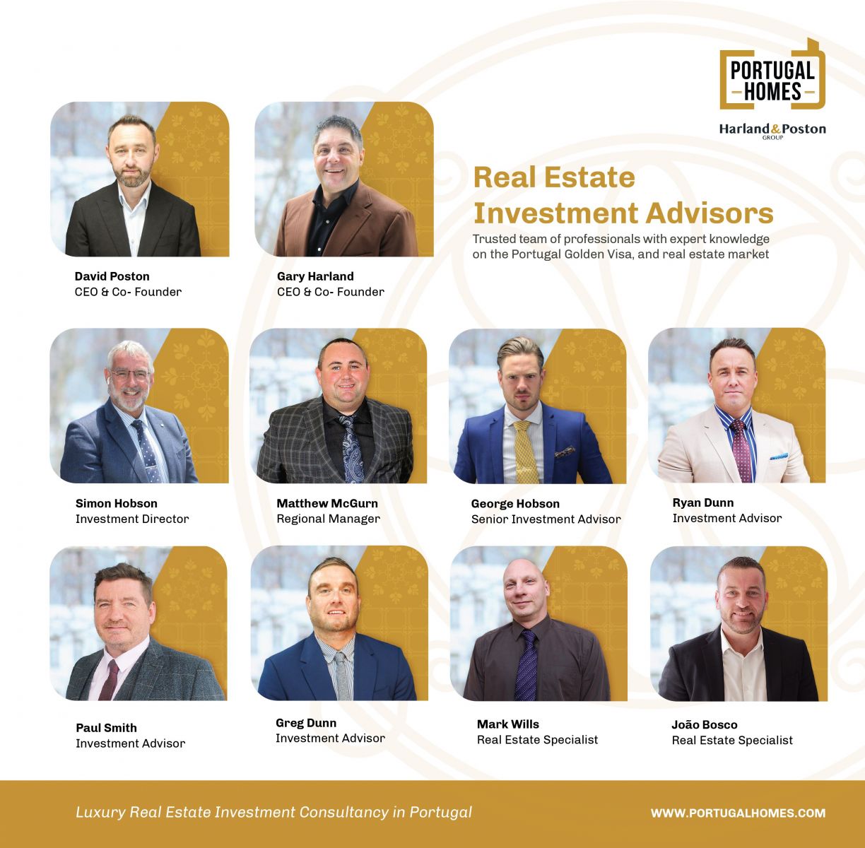 Contact today our team of Investment Advisors for your Golden Visa application!