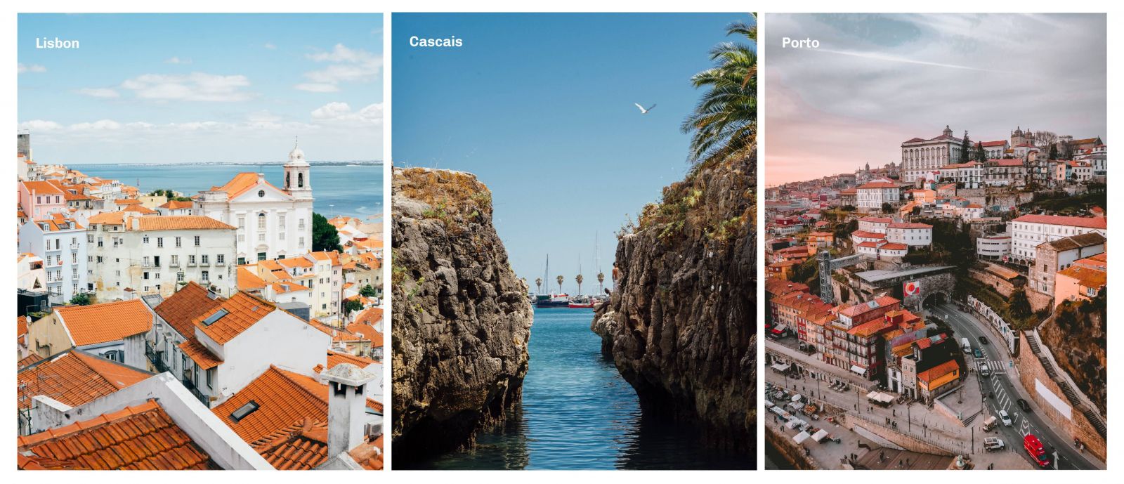 Portugal Homes invites you to look into relocating to Portugal, popular locations such as Lisbon, Cascais, and Porto.