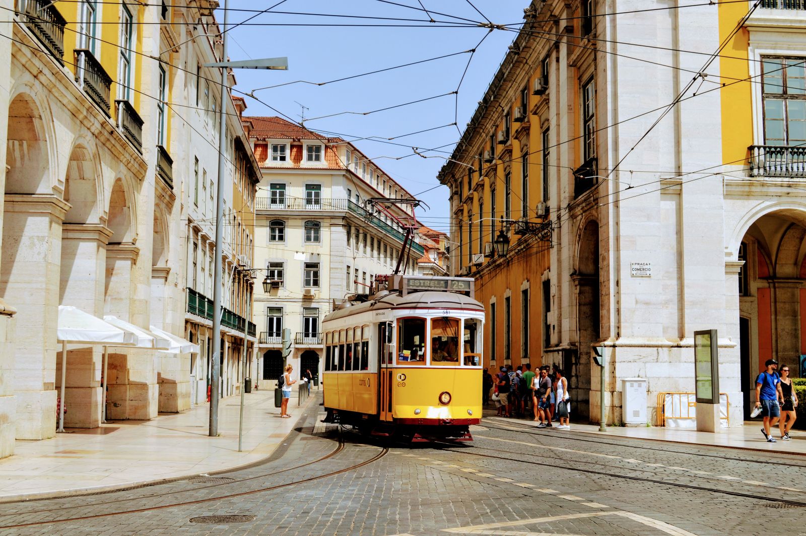 Public transport in Lisbon.