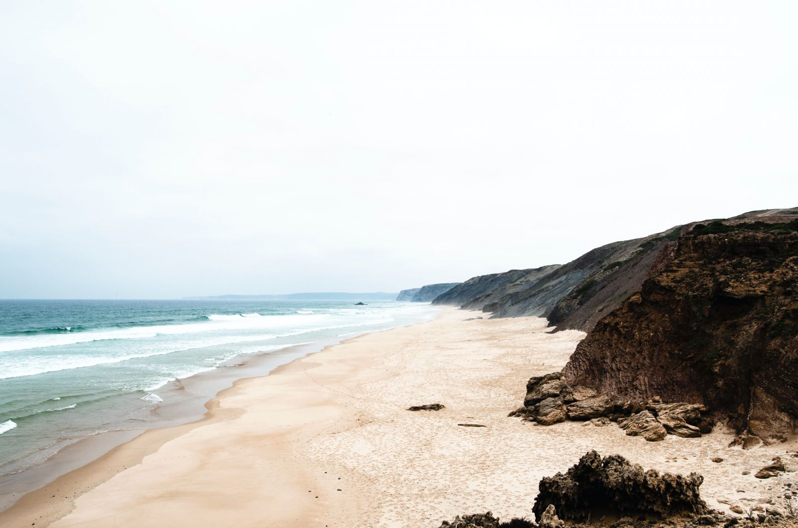 Bordeira Beach in Aljezur, Portugal.