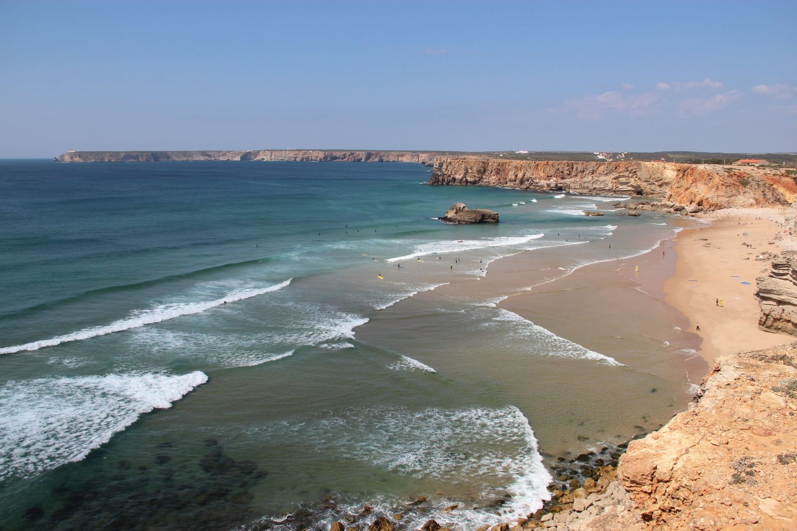 Castelejo Beach in Vila do Bispo, Portugal.