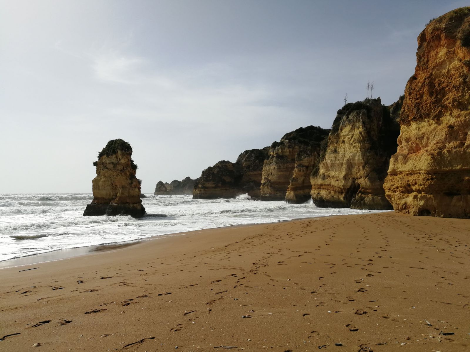 Dona Ana Beach in Lagos, Portugal.