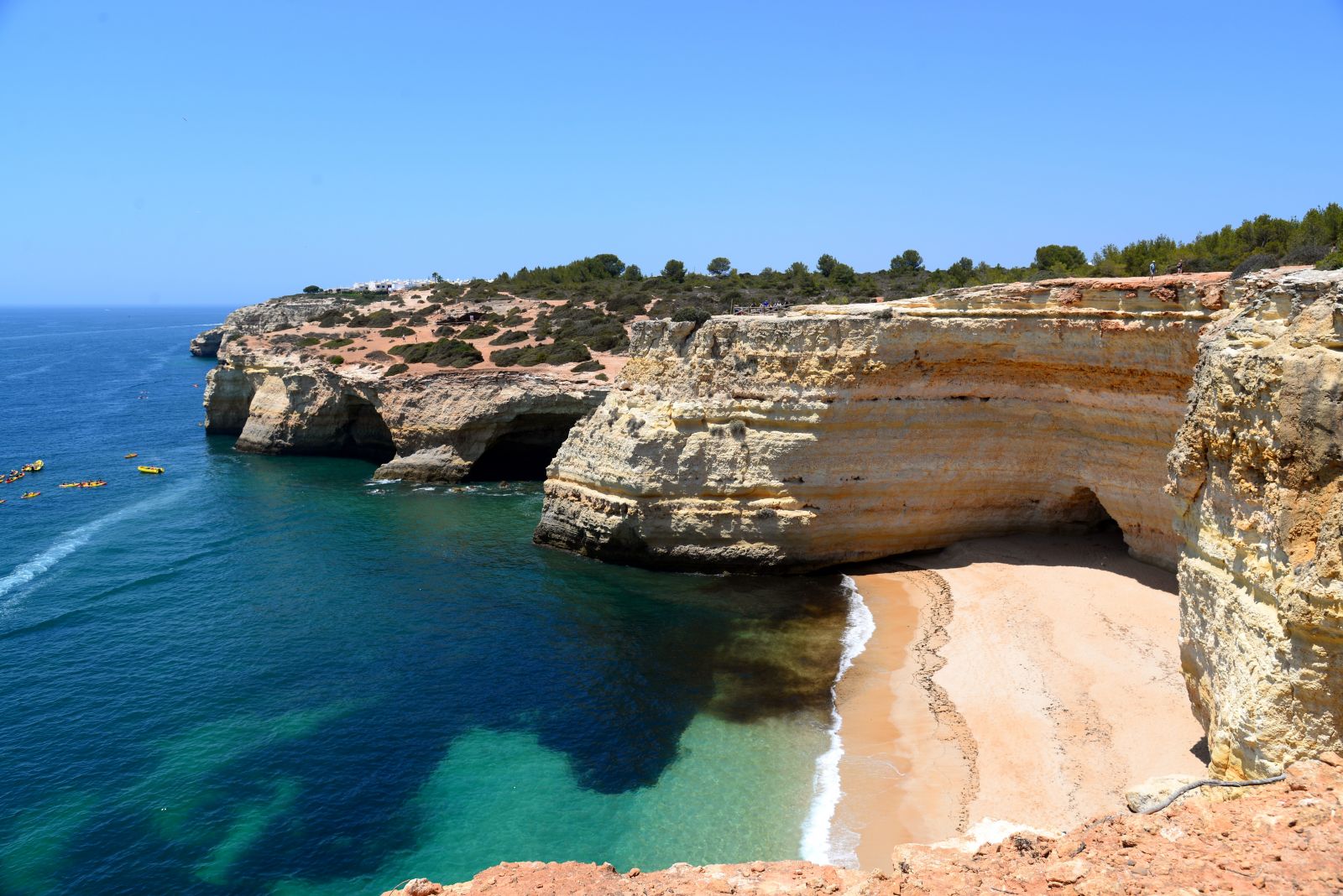 Algarve coast in the place where lots of expats move to.