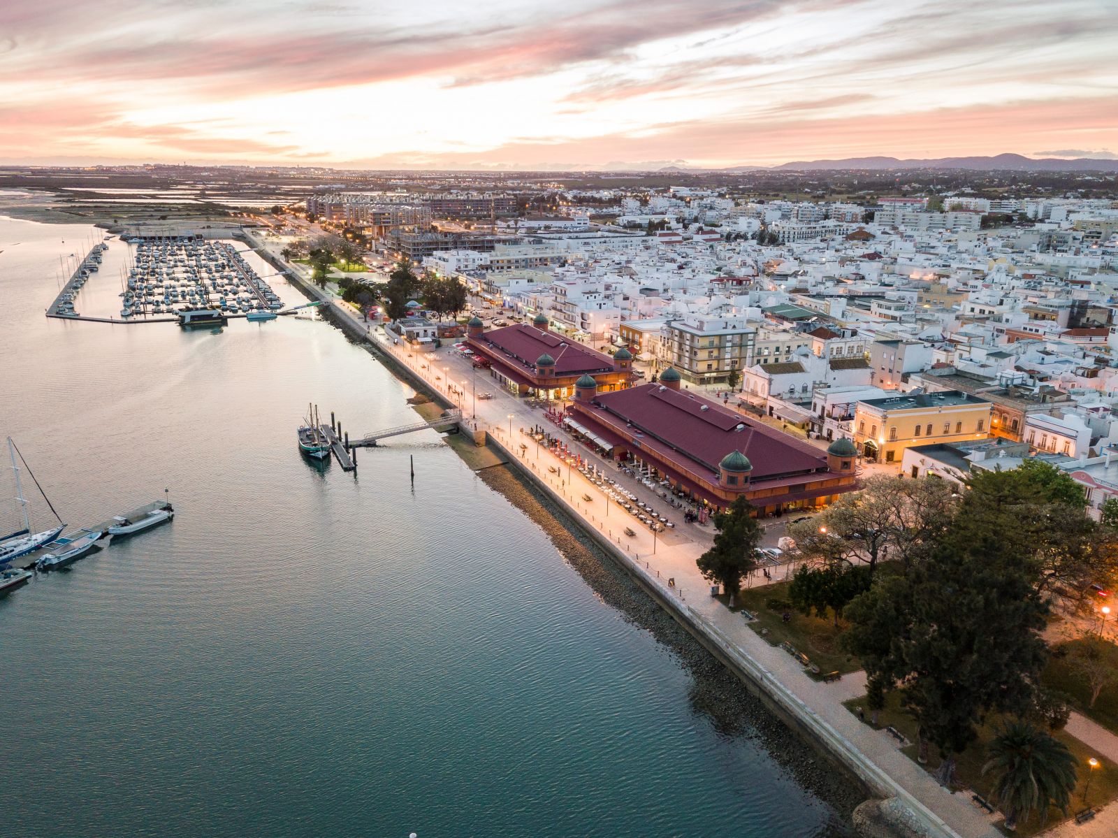 Look at Olhão in the Algarve - the largest fishing ports.