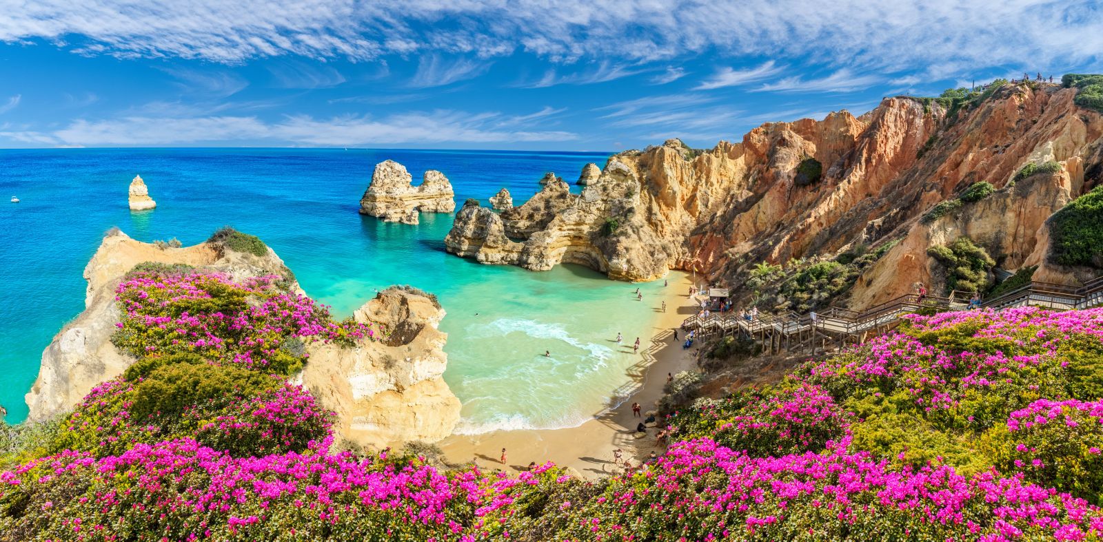 Praia do Camilo is one of the best beaches in the Algarve.