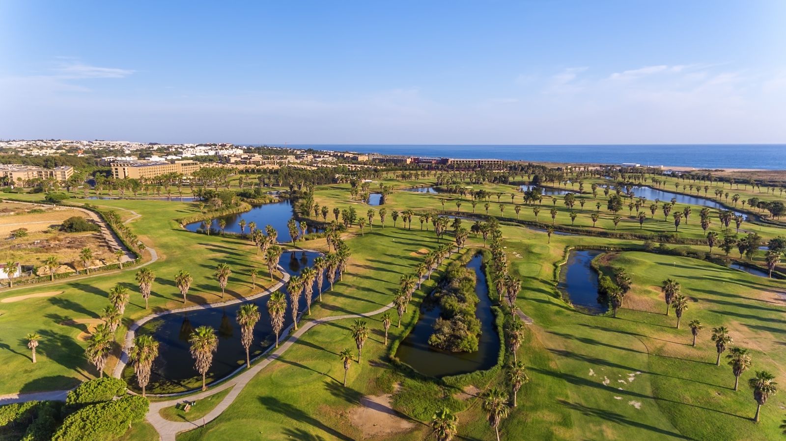 Golf resort at the Algarve, south of Portugal