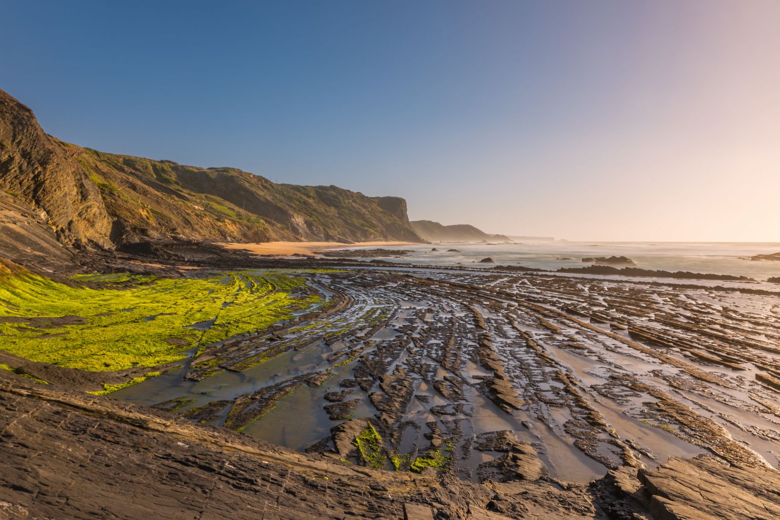 Carriagem Beach in Aljezur, Portugal.